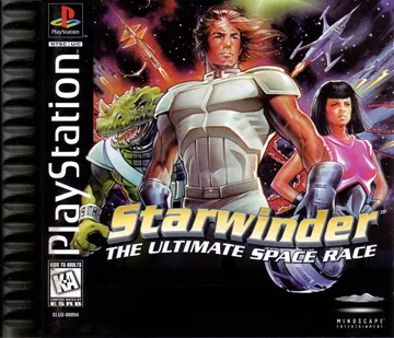 Starwinder - The Ultimate Space Race (US) box cover front